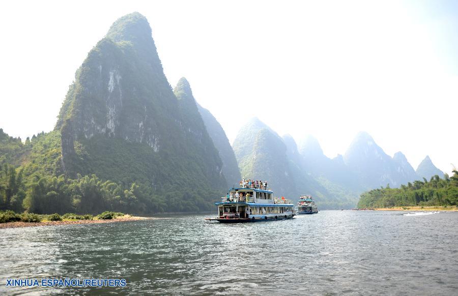 CNN: Río Li es uno de los mejores ríos del mundo para los viajeros 