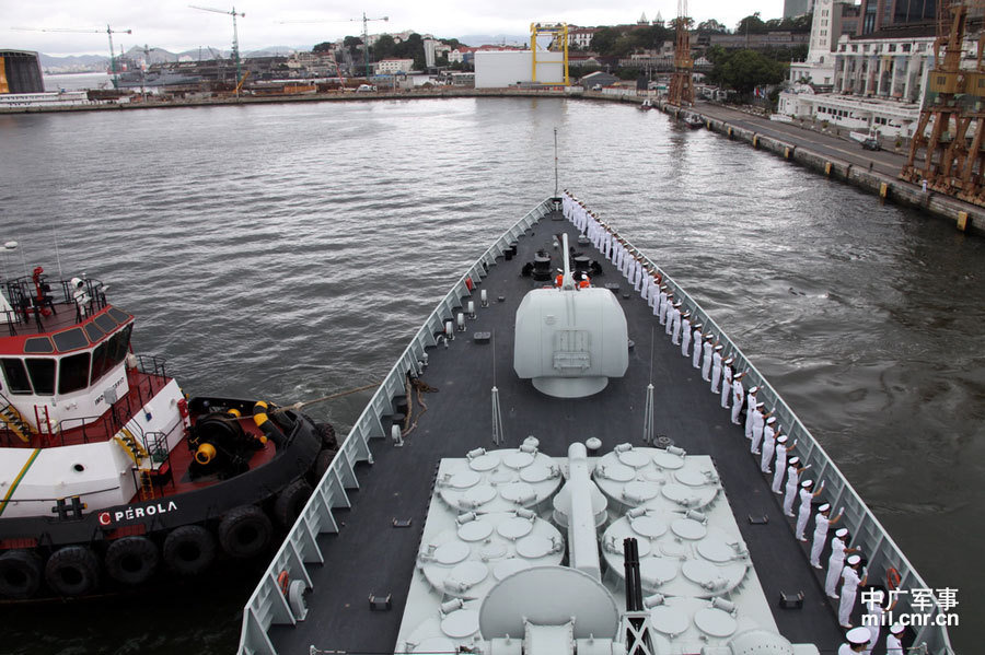 Anuncian visita a Argentina de flotilla naval de China