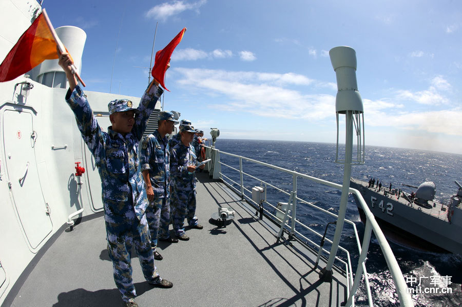 Anuncian visita a Argentina de flotilla naval de China