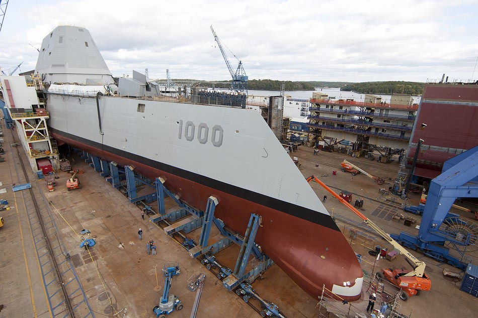 Zumwalt, nuevo y revolucionario buque de guerra de EE.UU