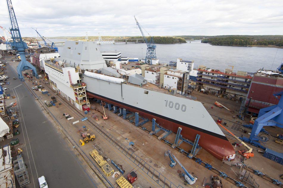 Zumwalt, nuevo y revolucionario buque de guerra de EE.UU