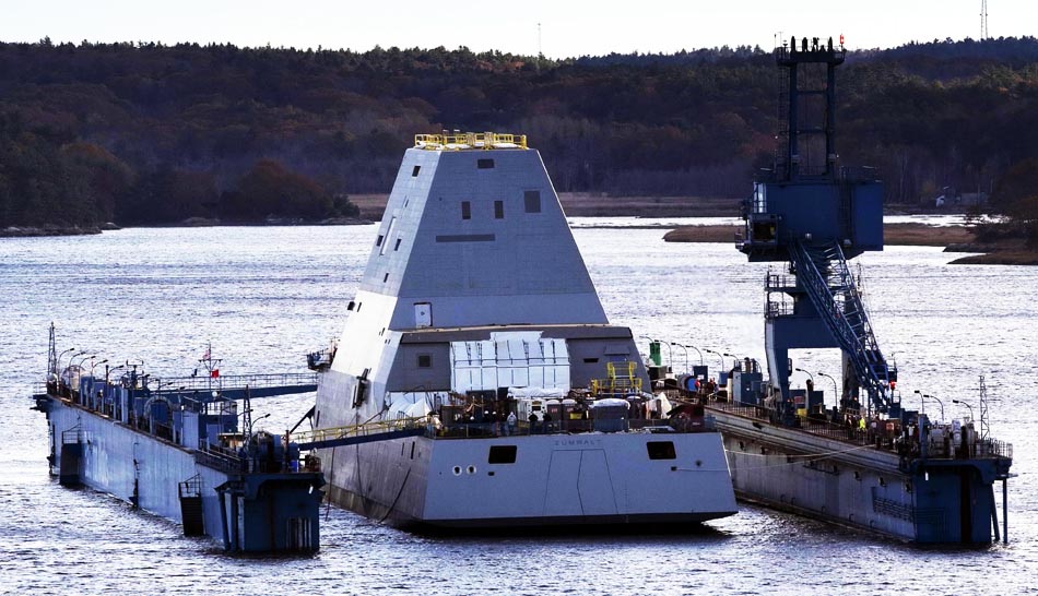 Zumwalt, nuevo y revolucionario buque de guerra de EE.UU