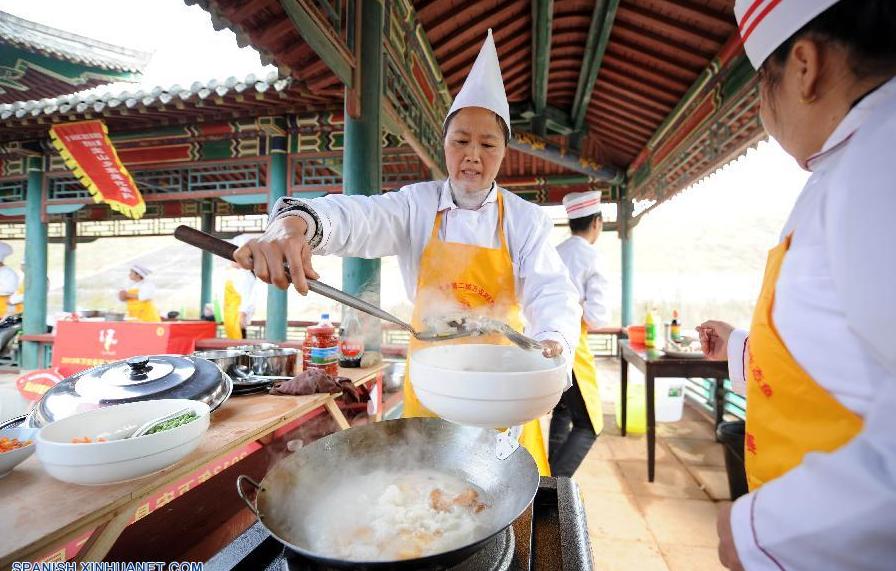 Jiangxi: Concurso de recetas de pescado en Wan'an (2)
