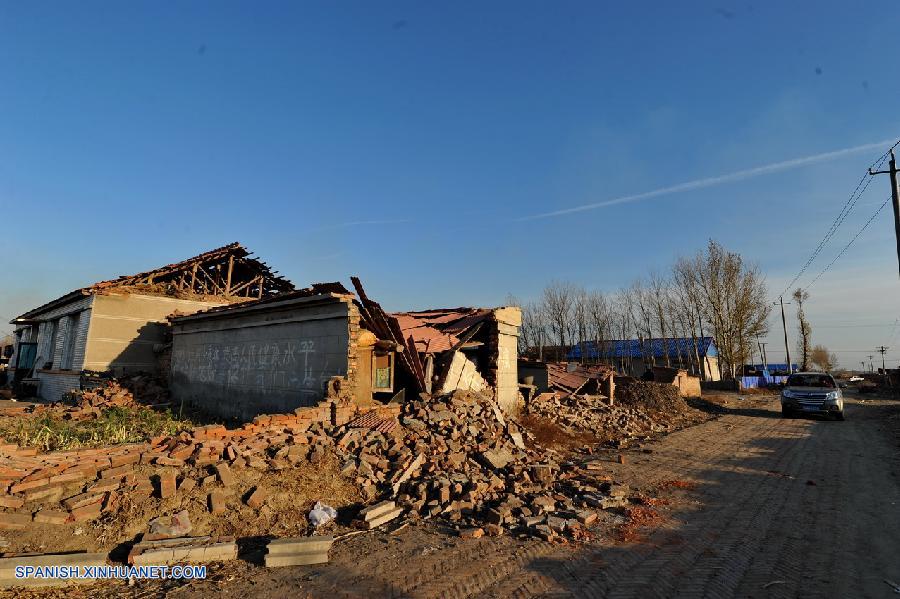 Dos sismos dejan 10 heridos en noreste de China