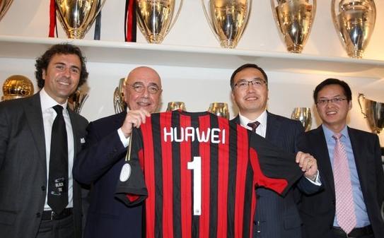 Huawei firma acuerdo de patrocinio con el AC Milán