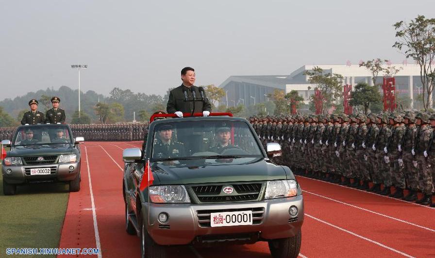 Presidente chino subraya talento militar e innovación tecnológica (2)