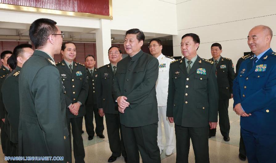Presidente chino subraya talento militar e innovación tecnológica (3)