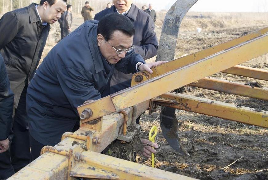 Premier chino pide una reforma rural integral durante inspección en noreste de China (5)