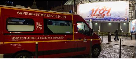 Explosión durante ensayo musical en París deja 15 heridos