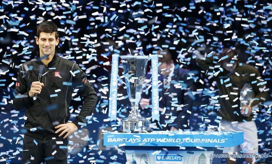 Tenis: Djokovic vence a Nadal en finales de Tour Mundial de ATP