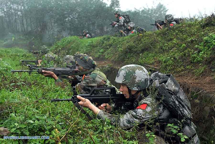China e India terminan entrenamiento militar conjunto antiterrorista