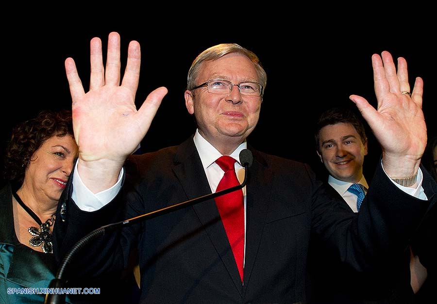 Ex primer ministro asutraliano Kevin Rudd anuncia que se retira del Parlamento