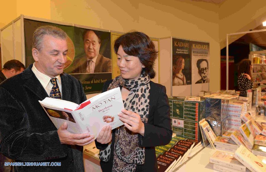 "Rana" de Mo Yan se presenta en feria del libro de Albania