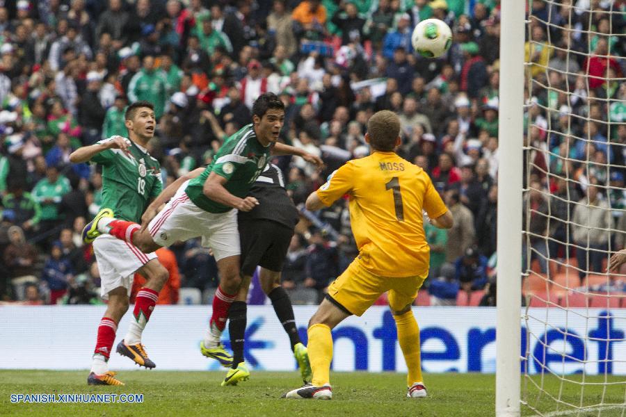 Fútbol: México gana 5-1 a Nueva Zelanda, en repesca rumbo a Brasil 2014