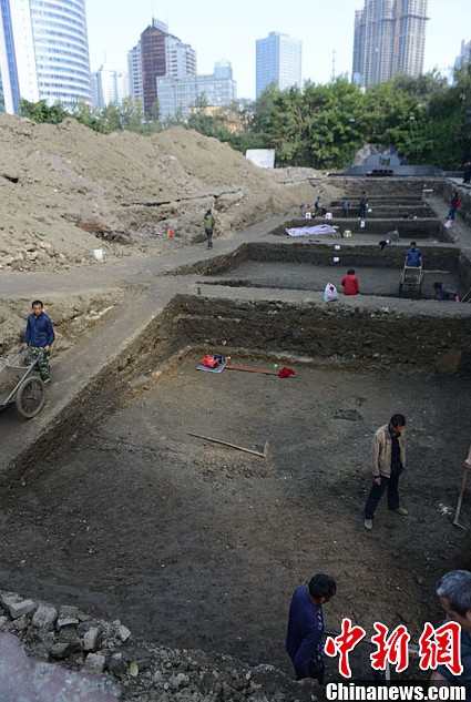 Descubren en Chengdu reliquias de la residencia del Rey Shu de la Dinastía Ming 4