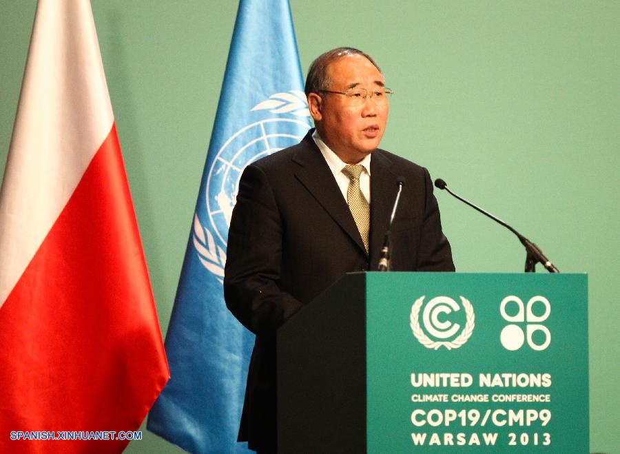 China pide a naciones desarrolladas cumplir financiamiento contra cambio climático