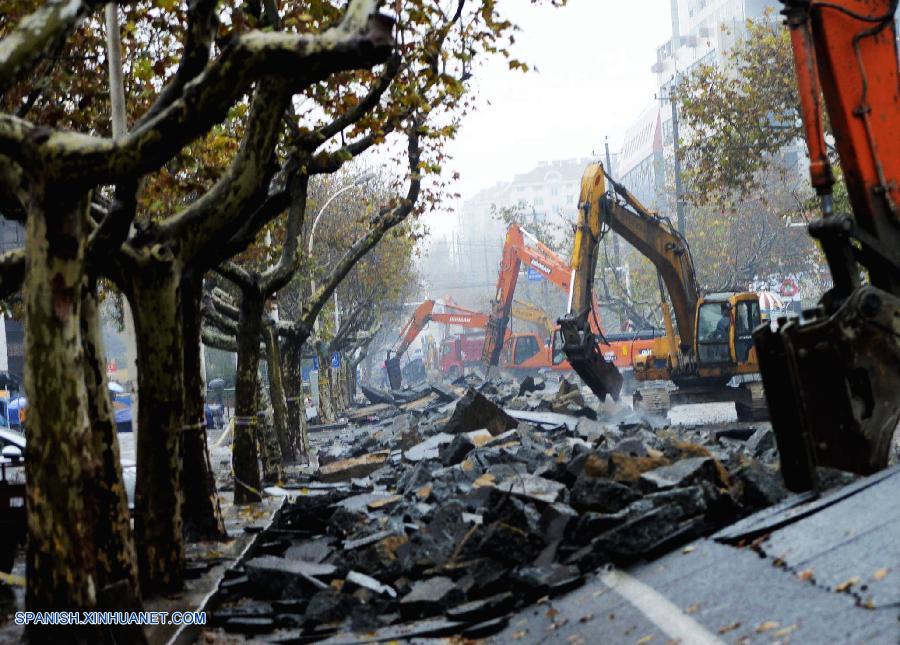 Sube a 52 cifra de muertos tras explosión de oleoducto en este de China