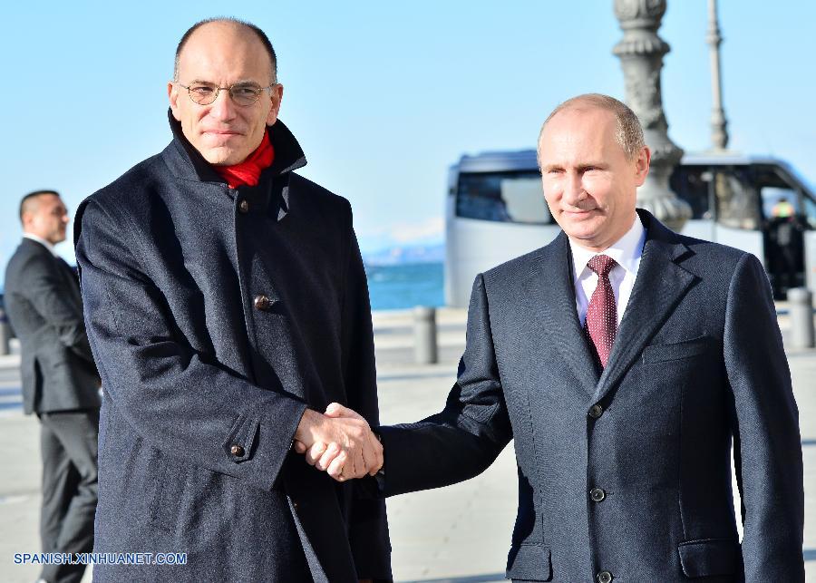 Italia y Rusia firman 28 acuerdos en cumbre bilateral