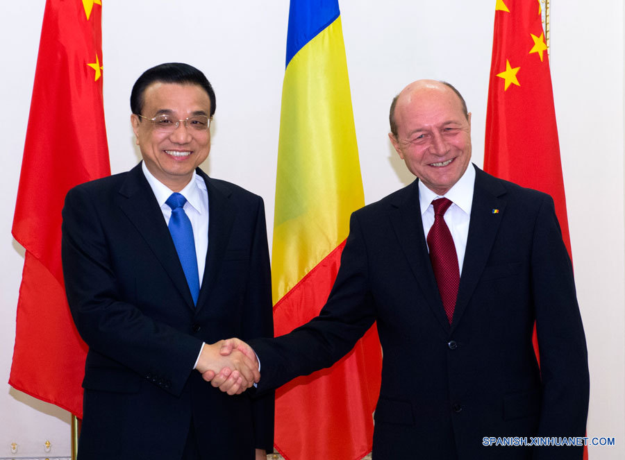 PM chino habla de cooperación con presidente rumano