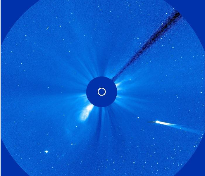 El cometa ISON y su viaje hacia el Sol (2)