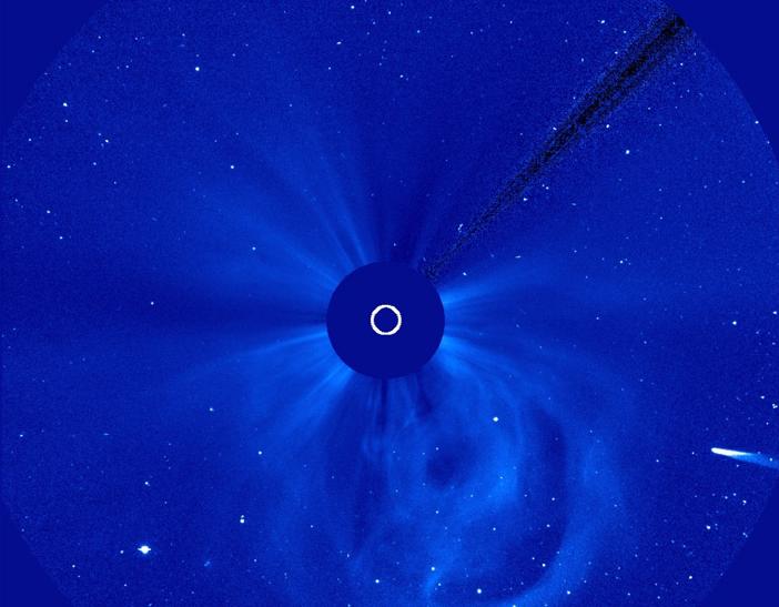 El cometa ISON y su viaje hacia el Sol