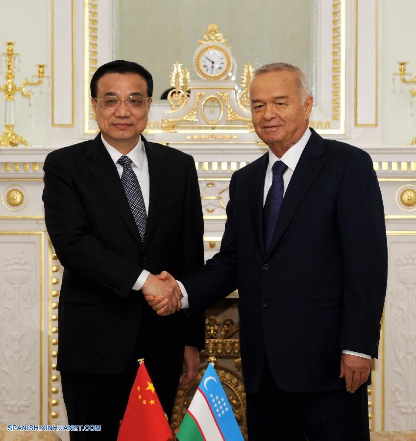 PM chino pide profundizar lazos con Uzbekistán