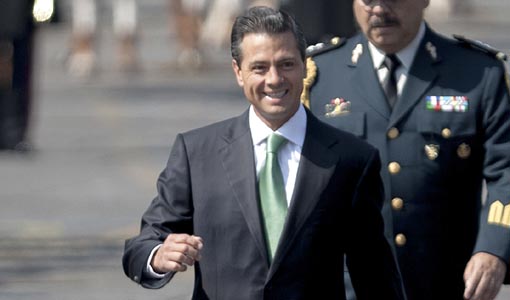 Enrique Peña cumple un año en presidencia de México