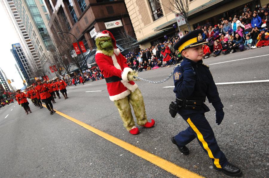 Canadá: Desfile de Santa Claus en Vancouver