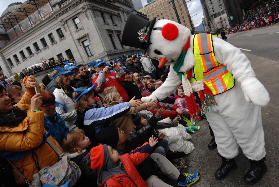 Canadá: Desfile de Santa Claus en Vancouver