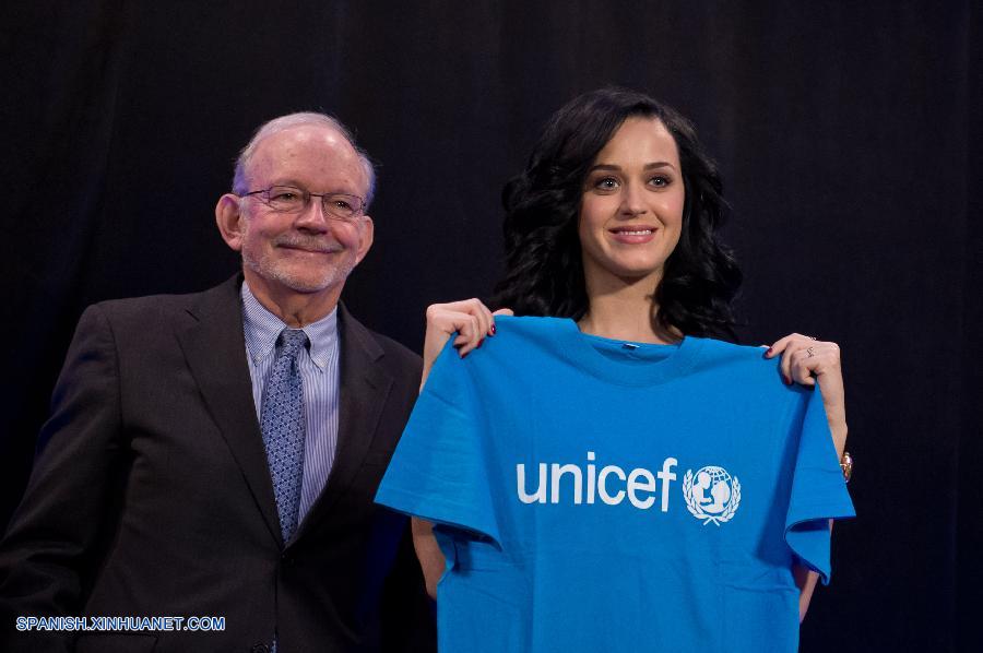 Katy Perry, nueva Embajadora de Buena Voluntad de UNICEF