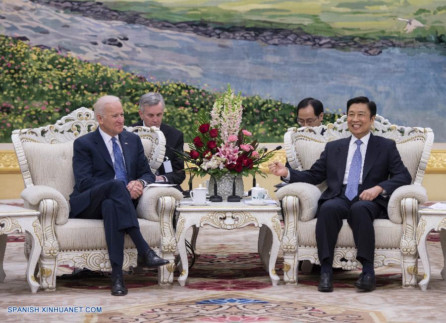 Vicepresidente chino se reúne con Biden