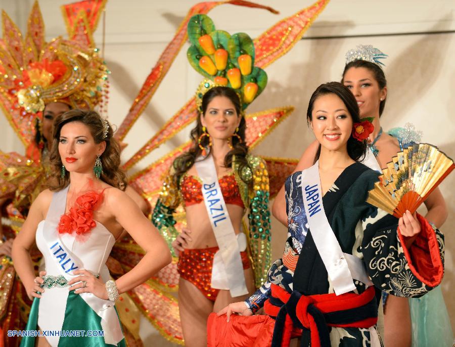 Candidatas de Miss Internacional 2013 llegan a Tokio