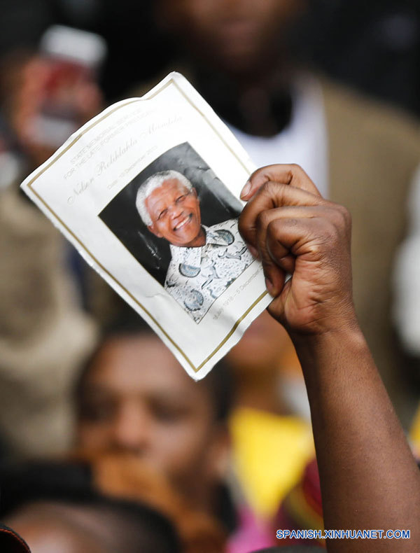 Comienzan funerales de Nelson Mandela