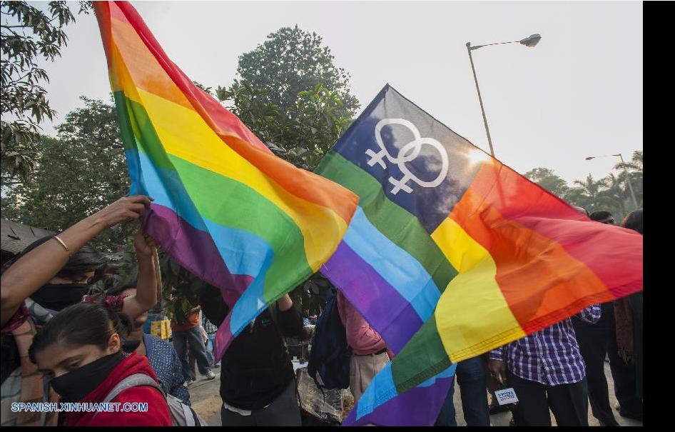 India: Manifestantes protestan por la criminalización de la homosexualidad