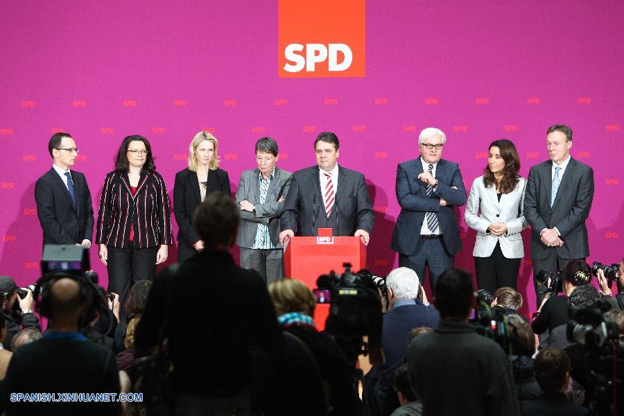 PSD alemán anuncia a miembros de gabinete