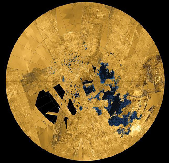 Titán contiene 40 veces más hidrocarburos que todos los pozos de petróleo de la Tierra