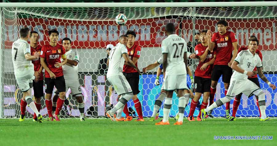 Fútbol: Bayern Munich vence a Guangzhou Evergrande 3-0