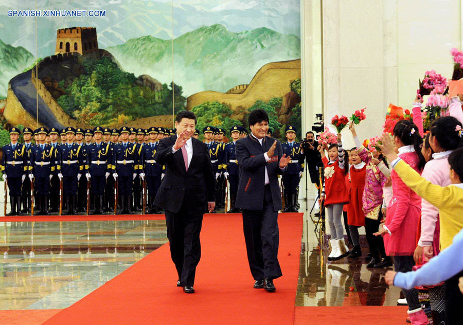 China y Bolivia promoverán relaciones de amistad