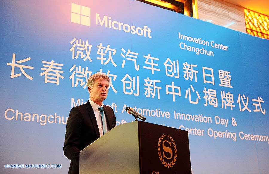 Microsoft crea primer centro de innovación de industria automotriz en China