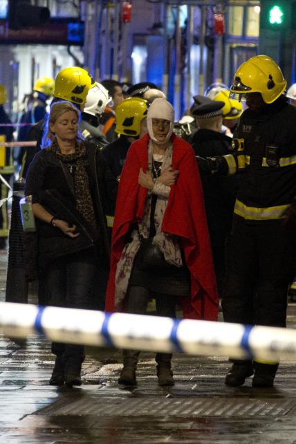 Fotos del colapso en Londres