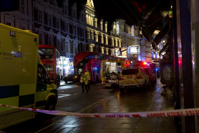 Fotos del colapso en Londres