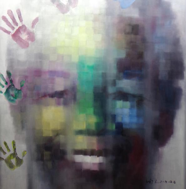 Pinturas al óleo para recordar a Mandela