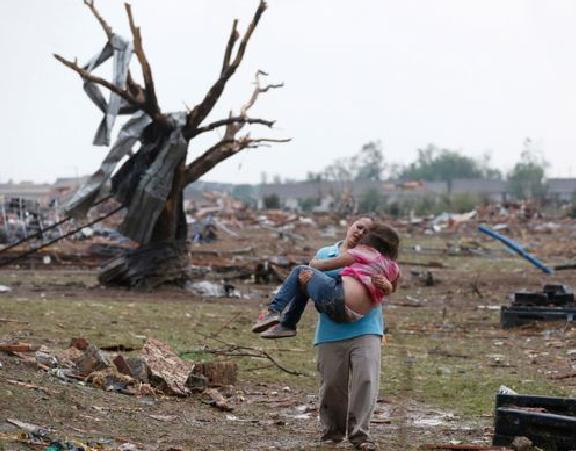 Las imagenes más típicas de climas catastróficos en 2013 según la revista “Time”