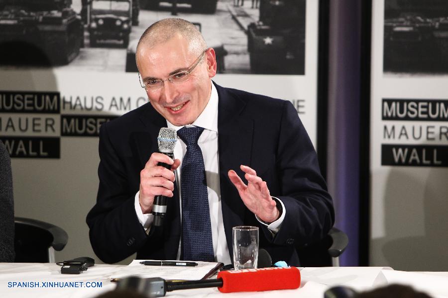 Khodorkovsky rechaza participar en política en Rusia