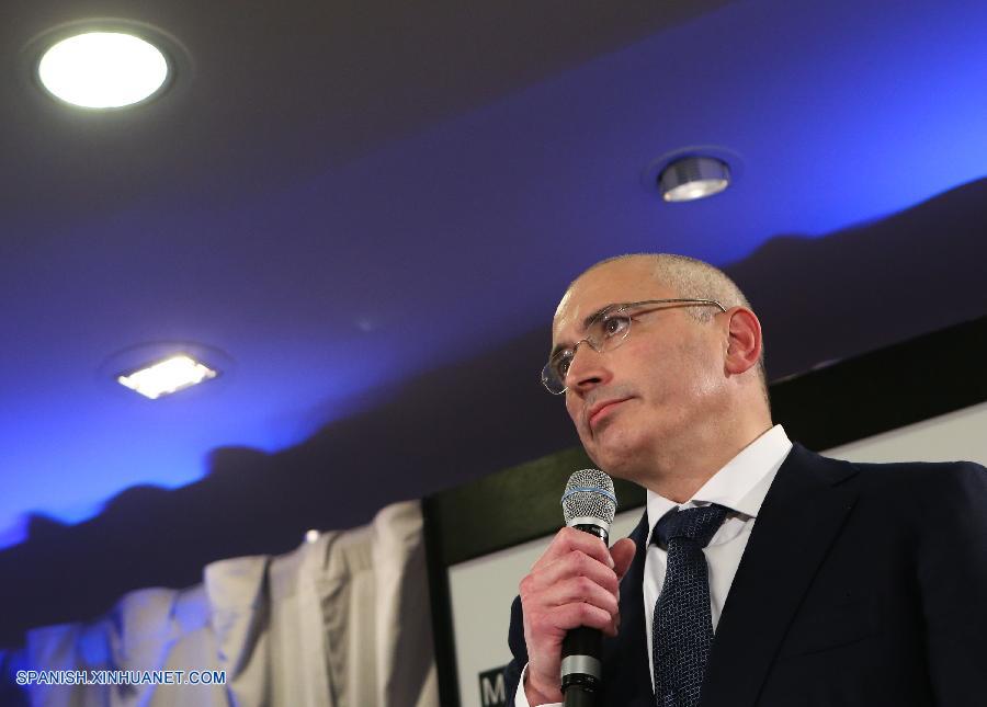 Khodorkovsky rechaza participar en política en Rusia