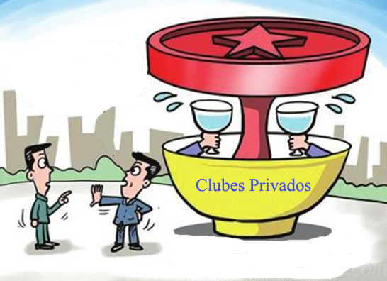 Los clubes privados son objetivo de una campaña contra la corrupción