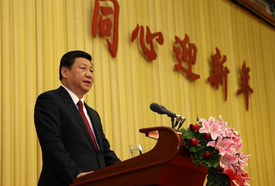 Líderes chinos celebran Año Nuevo con asesores políticos 