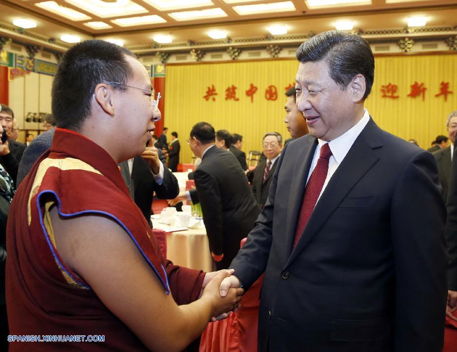 Líderes chinos celebran Año Nuevo con asesores políticos  3