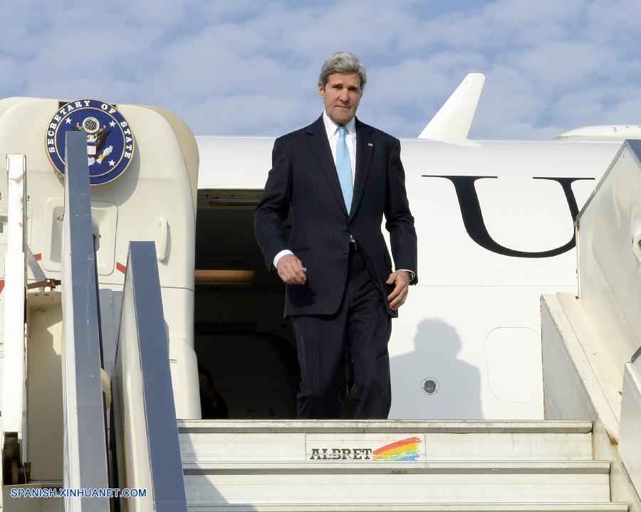 Llega Kerry a Israel para impulsar acuerdo marco