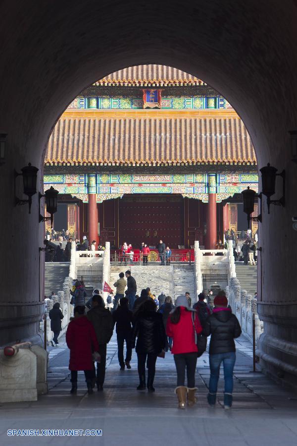 Ciudad Prohibida de China comienza a cerrar los lunes por restauración